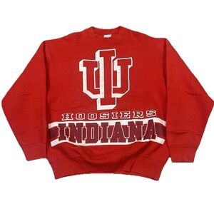 Vintage Indiana Hoosiers IU Crewneck Sweatshirt – Made in USA (L)